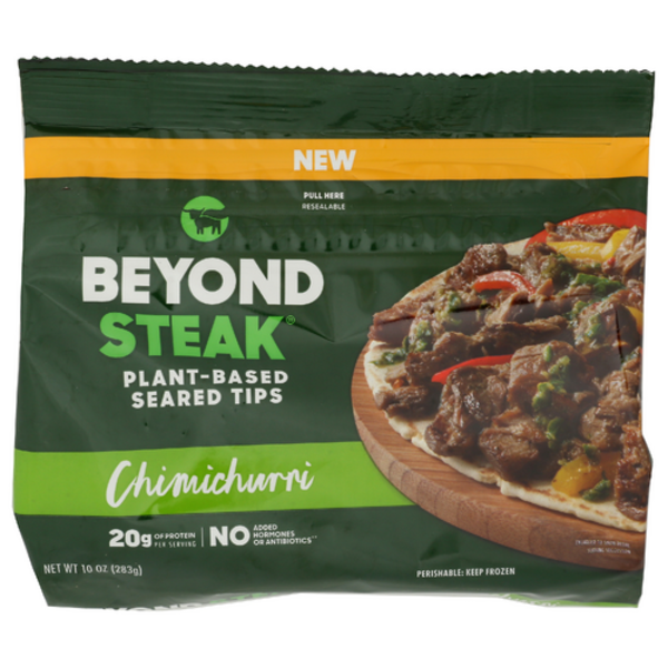 Beyond Meat Chimichurri Seared Tips Plant-Based Steak