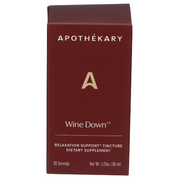 Apothekary Inc Wine Down Relaxation Support Tincture