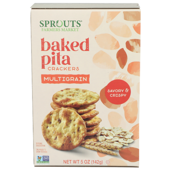 Sprouts Multi-Grain Pita Crackers