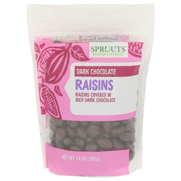 Sprouts Dark Chocolate Covered Raisins
