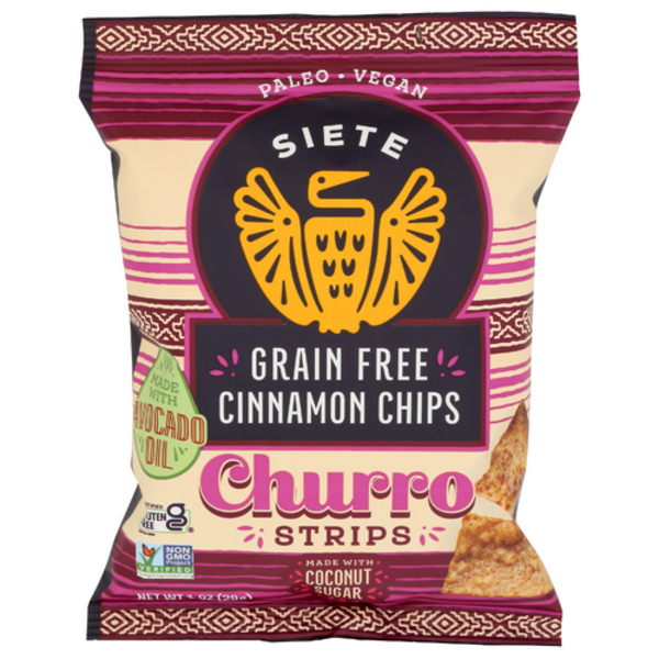 Siete Grain Free Churro Strips Cinnamon Chips