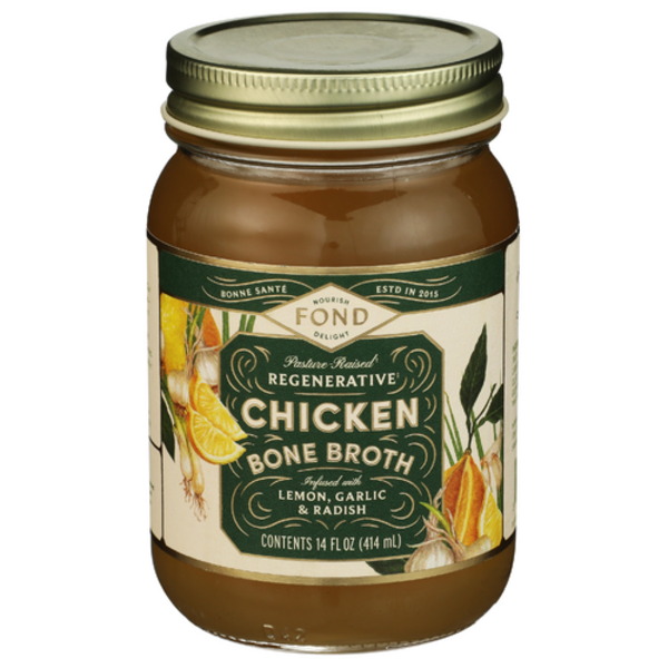 Fond Bone Broth Lemon Chicken Bone Broth