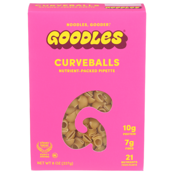 Goodles Curveballs Pipette Pasta