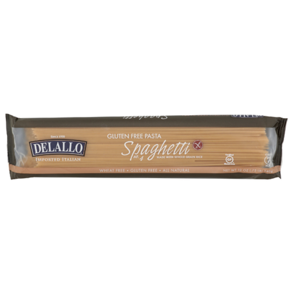 Delallo Whole Grain Spaghetti Rice Pasta