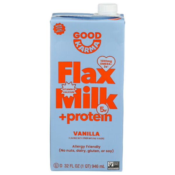 Good Karma Lightly Sweetened Vanilla Omega-3 Protein Flaxmilk