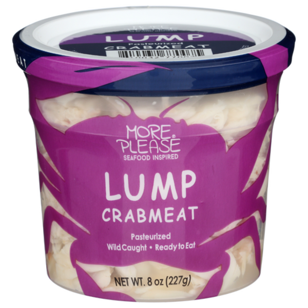 More Please Lump Pasteurized Crabmeat
