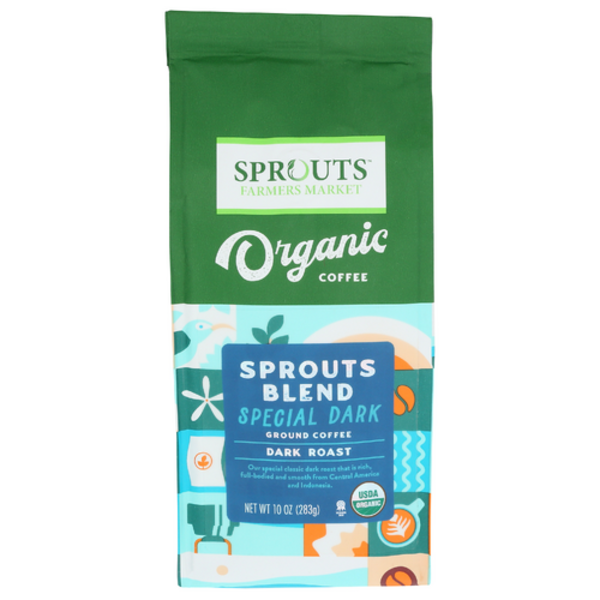 Sprouts Organic Blend Special Dark Ground Coffee