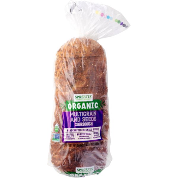 Sprouts Organic Multigrain Sourdough Bread