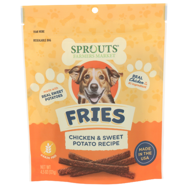 Sprouts Chicken & Sweet Potato Fries Dog Treats