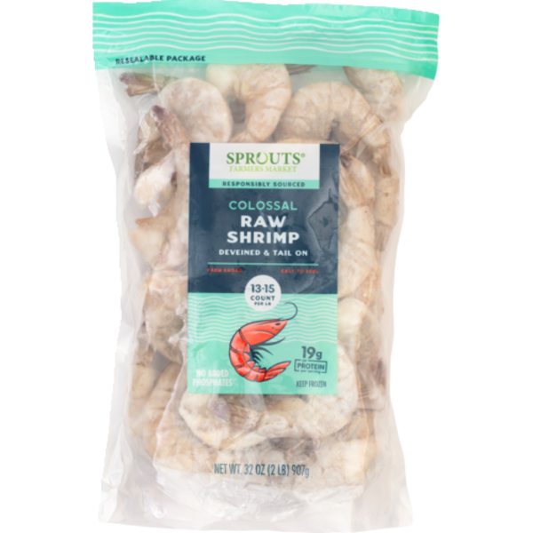 Sprouts 13/15 Count Previously Frozen EZ Peel Raw Shrimp