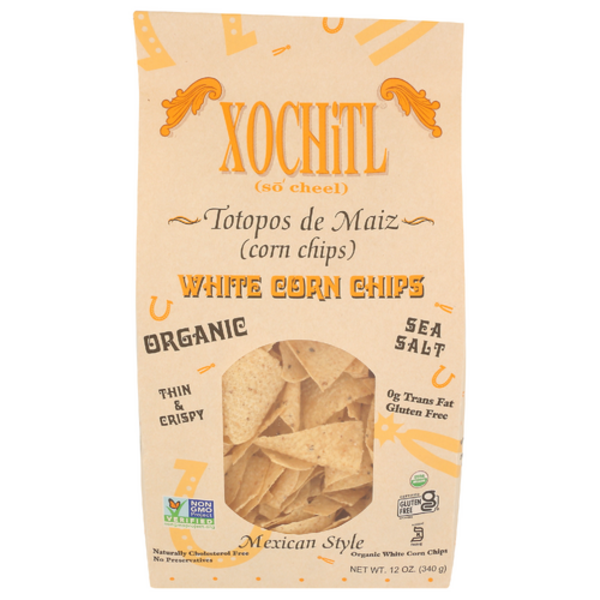 Xochitl Org White Corn Chips