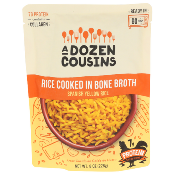 A Dozen Cousins Spanish Yellow Rice Cooked In Bone Broth