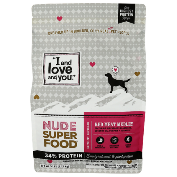 I And Love And You Nude Food Red Meat Medley Dog