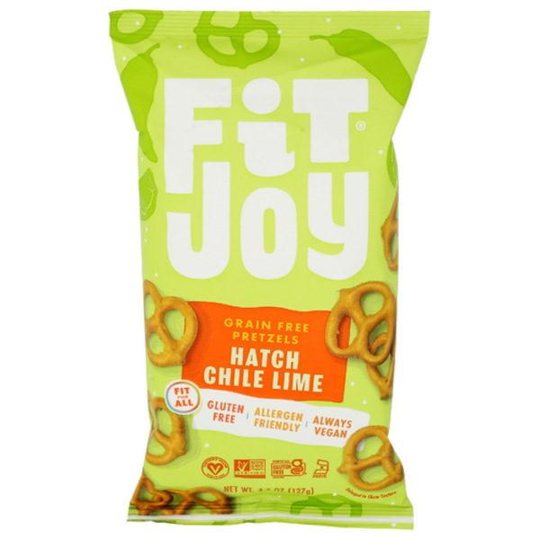 Fit Joy Hatch Chile Lime Grain Free Pretzel Twists