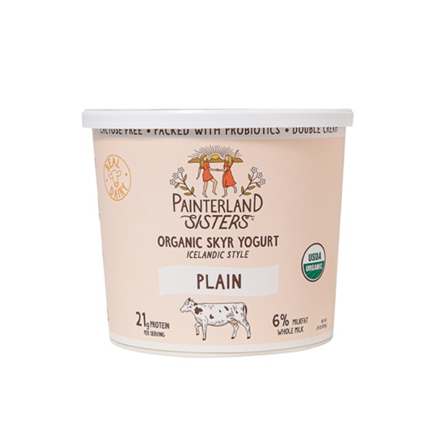 Painterland Sisters Organic Plain Icelandic Style Skyr Yogurt