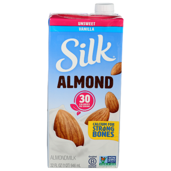 Silk Pure Almond Unsweetened Vanilla
