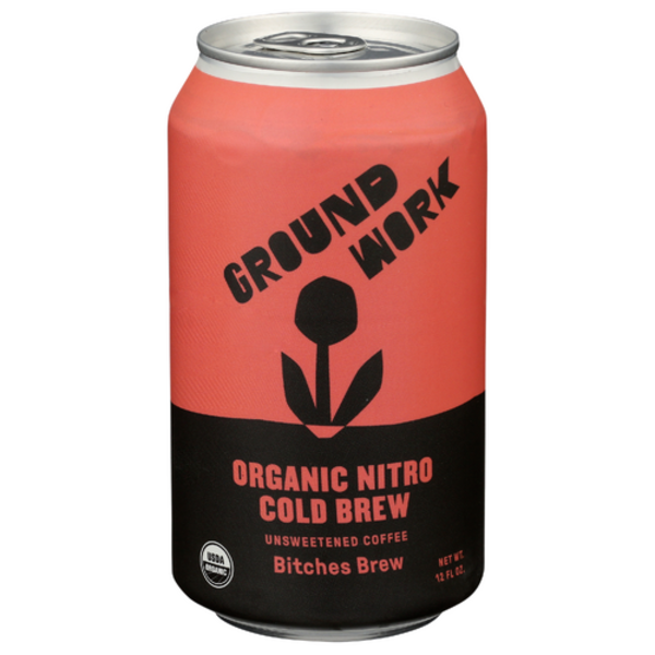Groundwork Coffee Organic Bitches Brew Nitro Cold Brew Coffee