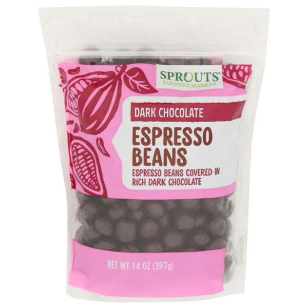 Sprouts Dark Chocolate Covered Espresso Beans