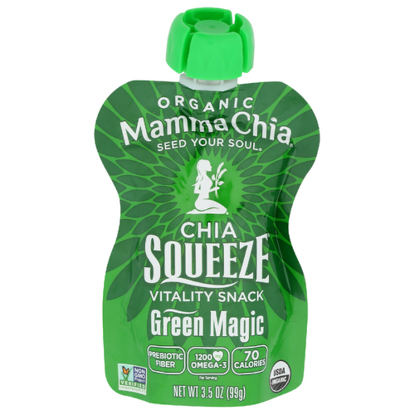Mamma Chia Organic Green Magic Squeeze