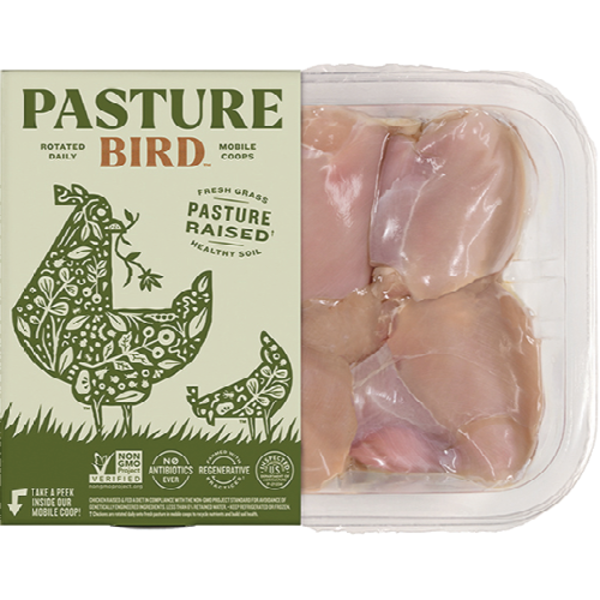Pasture Bird Pasture Raised Boneless Chicken Thighs No Antibiotics Ever