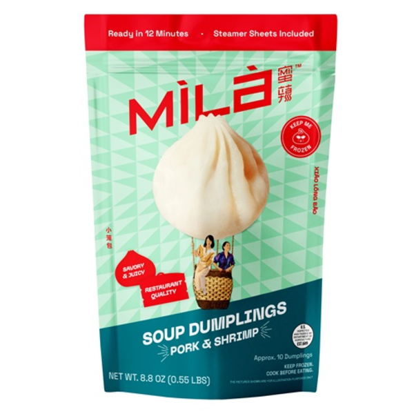 Mila Pork & Shrimp Soup Dumplings