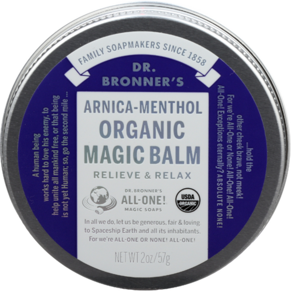 Dr. Bronner's Organic Arnica-Menthol Magic Balm