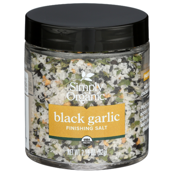 Simply Organic Organic Black Garlic Finishing Salt