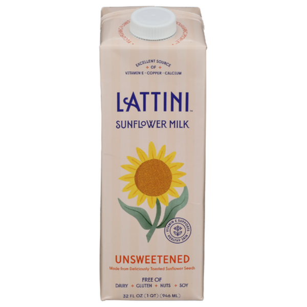 Lattini Unsweetened Sunflower Seed Milk
