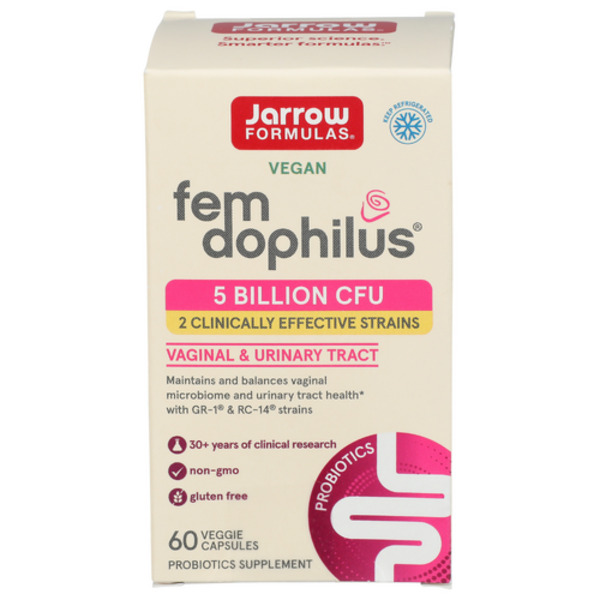 Jarrow Formulas Women's Fem-dophilus Oral Probiotic Supplement