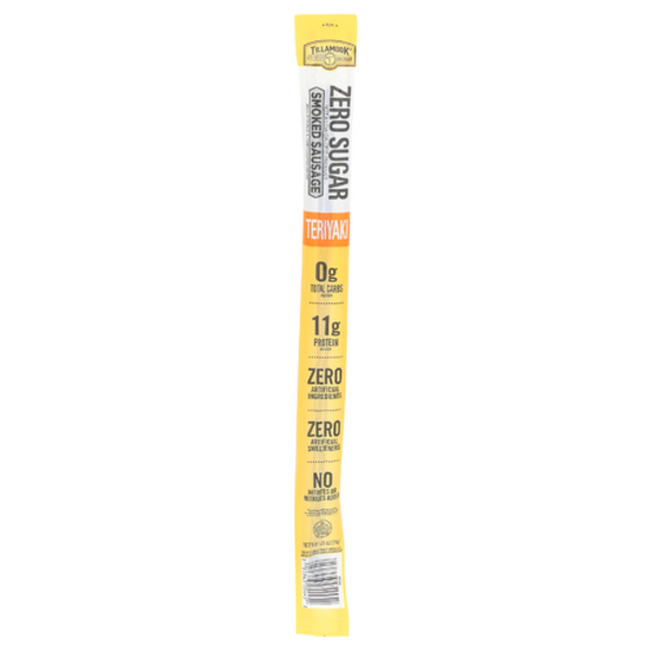 Tillamook Country Smoker Zero Sugar Teriyaki Smoked Sausage Stick