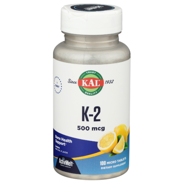 Kal Lemon Flavored Vitamin K-2