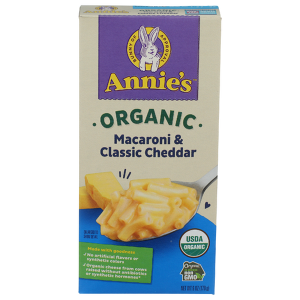 Annie's Homegrown Organic Mild Cheddar Macaroni & Cheese