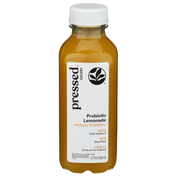 Pressed Juicery Mango Turmeric Probiotic Lemonade