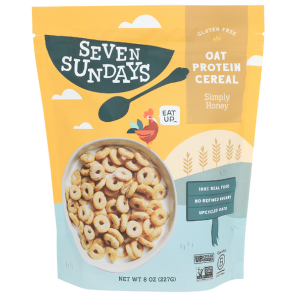 Seven Sundays Simply Honey Oat Protein Cereal