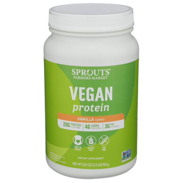 Sprouts Vanilla Vegan Protein