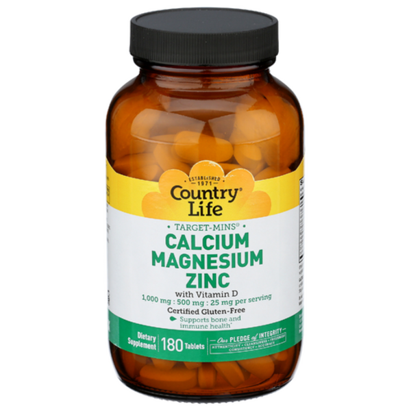 Country Life Calcium Magnesium Zinc