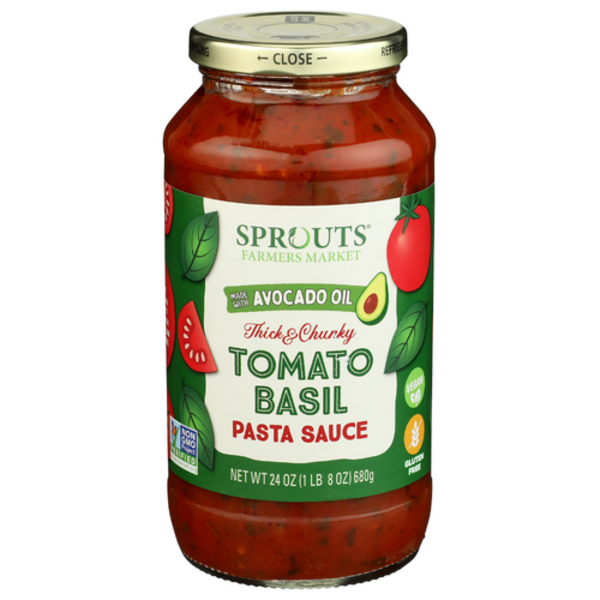 Sprouts Tomato Basil Avocado Oil Pasta Sauce