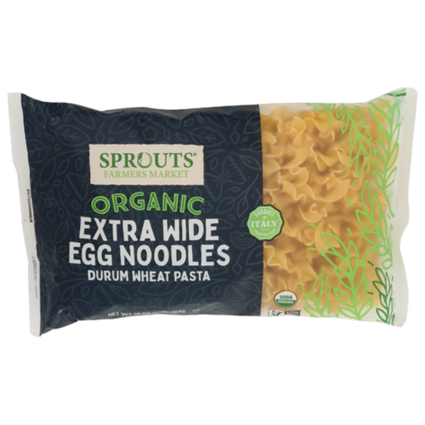 Sprouts Organic Extra Wide Egg Noodles