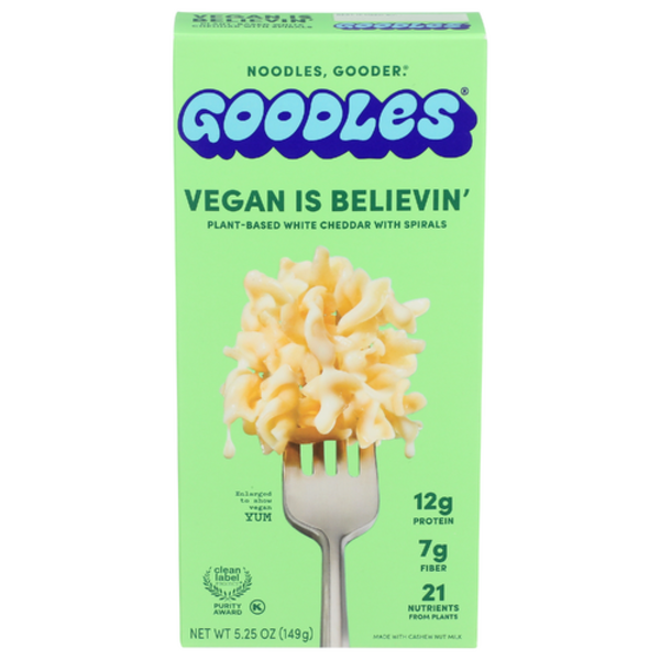 Goodles Vegan Is Believin White Cheddar Mac & Cheese