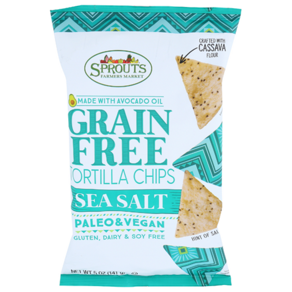 Sprouts Grain Free Sea Salt Tortillas Chips