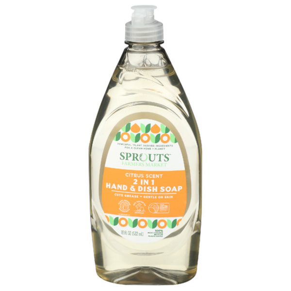 Sprouts Citrus 2-In-1 Hand And Dish Soap