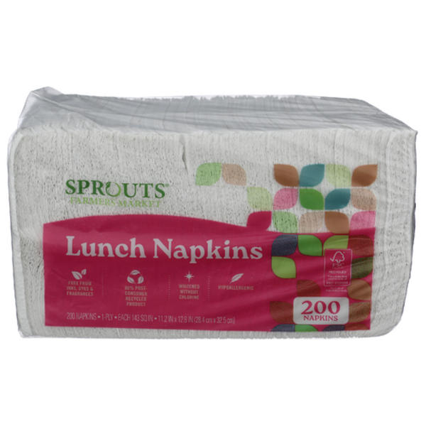 Sprouts 1 Ply Lunch Napkins