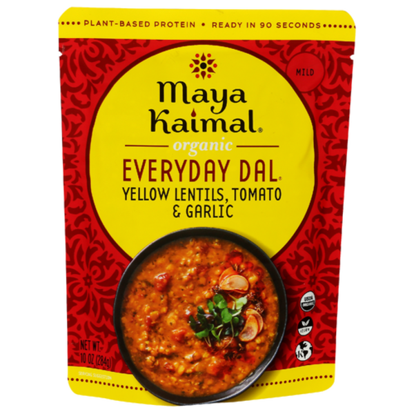 Maya Kaimal Organic Everyday Dal Yellow Lentils Tomato & Garlic