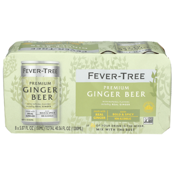 Fever Tree Premium Ginger Beer 8 Pack