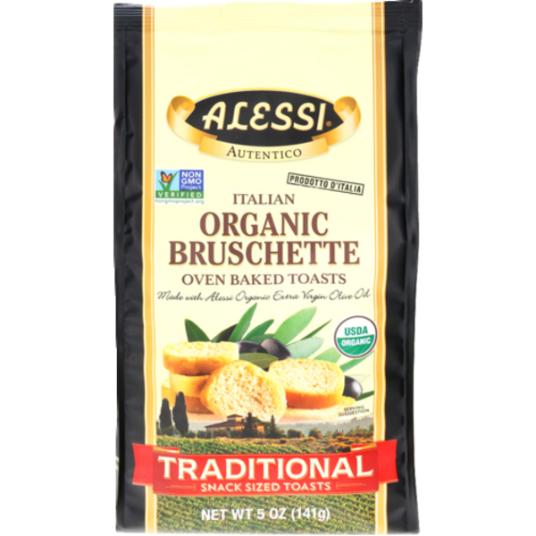 Alessi Organic Traditional Bruschette Oven Baked Toasts