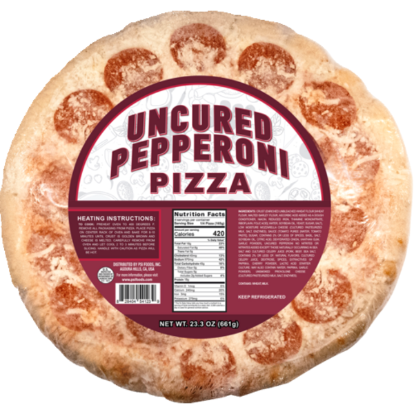 Psi Foods Inc Uncured Pepperoni Pizza