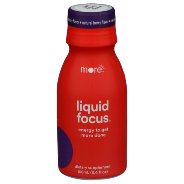 More Labs Berry Flavor Liquid Focus Shot