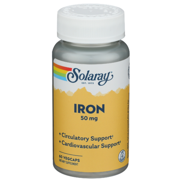 Solaray Iron 50 Mg