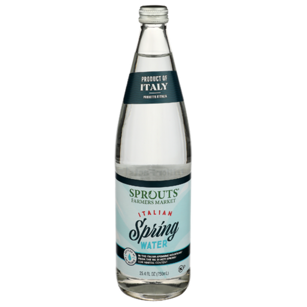 Sprouts Italian Spring Water