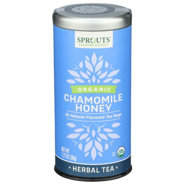 Sprouts Organic Chamomile With Honey Herbal Tea